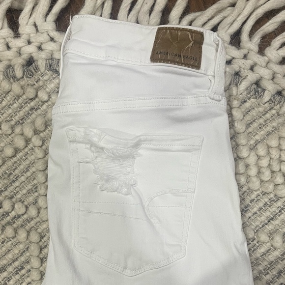 American Eagle next level stretch white jeggings - Picture 3 of 6